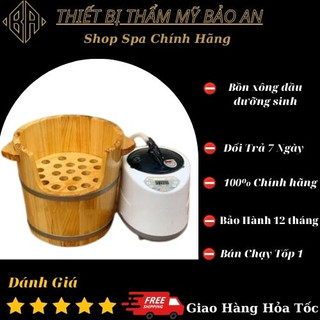 Thùng xông đầu gỗ | bồn xông đầu dưỡng sinh Gội đầu dưỡng sinh kết hợp massage tri liệu cổ,vai,lưng