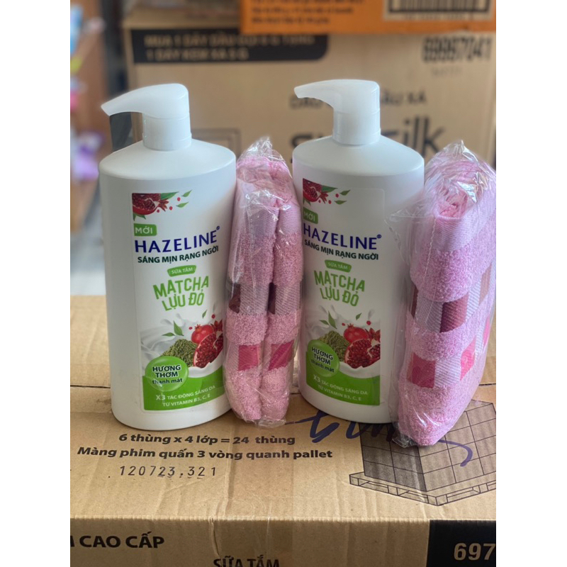 sữa tắm hazeline