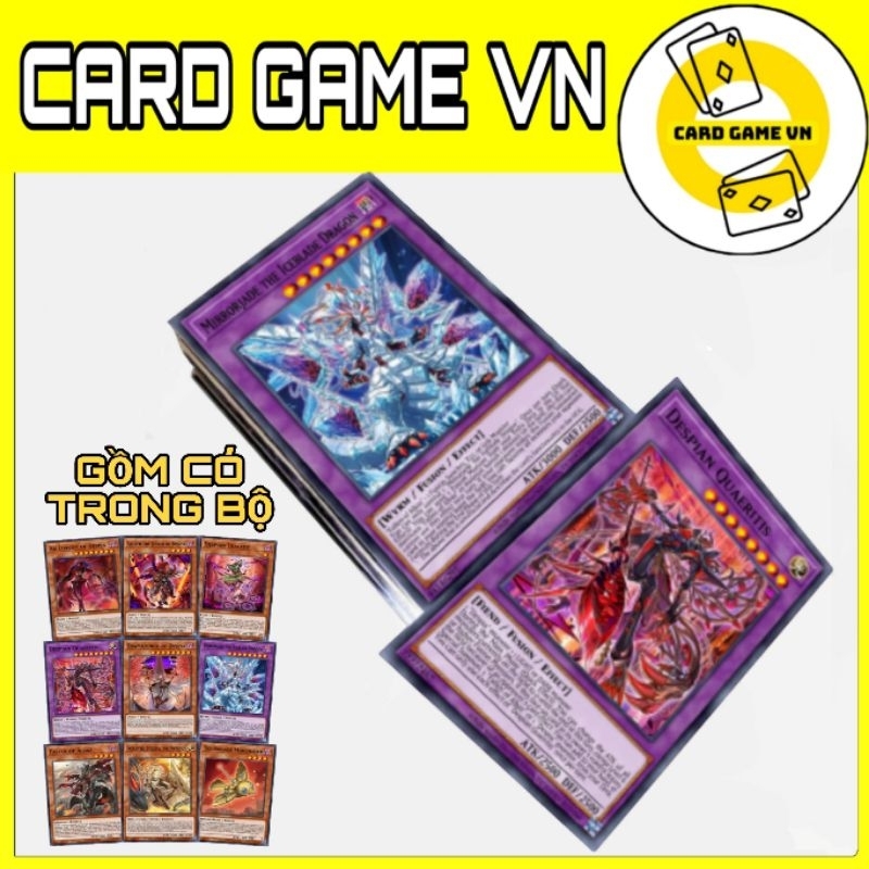 [BÀI IN] Bài YuGiOh - Bộ 54 lá bài YuGiOh Branded Despia Deck - Card Game VN