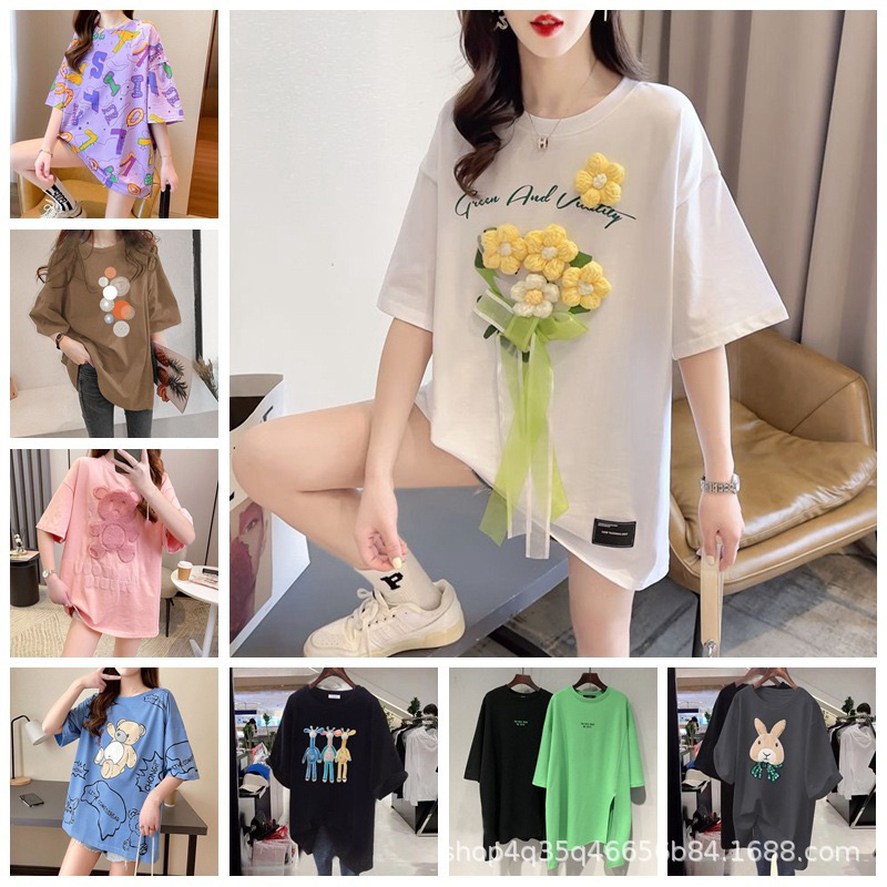 Hàng Big Size - Áo thun Form rộng cotton thoáng mát Quảng Châu - nhiều mẫu