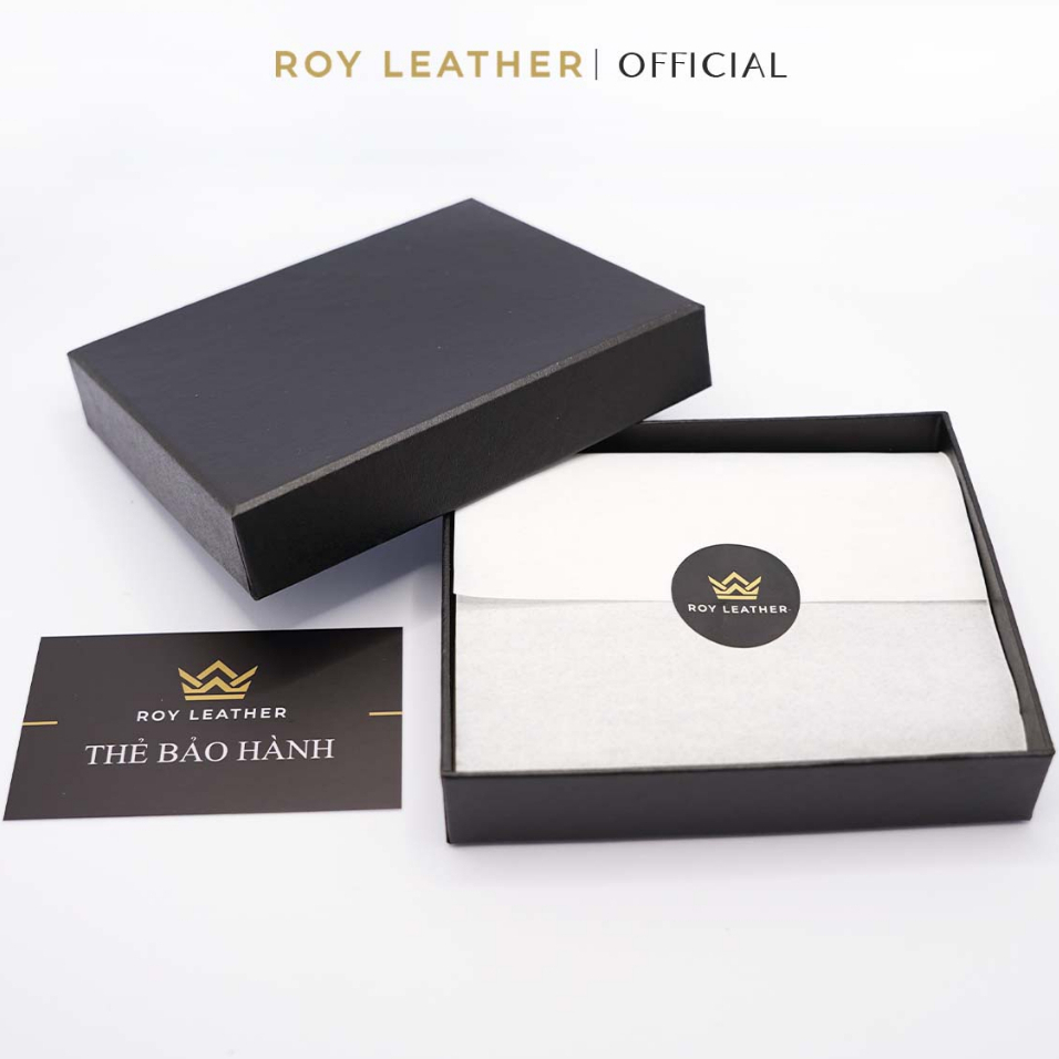 Ví nam da bò  cao cấp V103 - Roy Leather bảo hành 1 năm