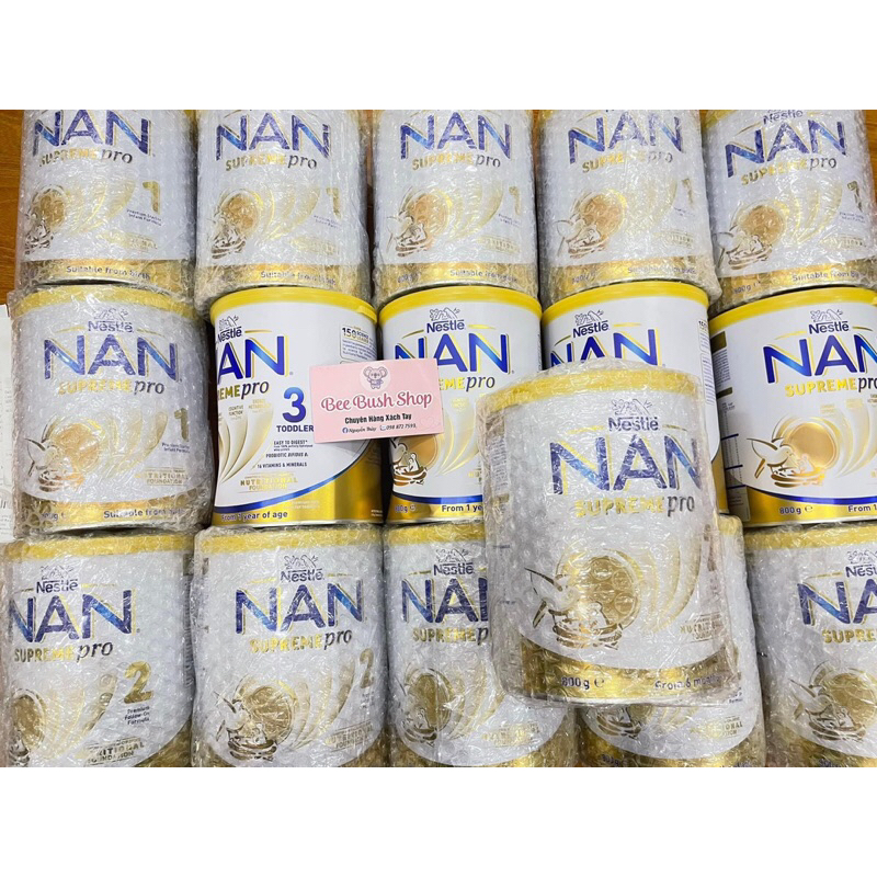 NAN SUPREME NỘI ĐỊA ÚC CHO BÉ DỊ ỨNG ĐẠM BÒ