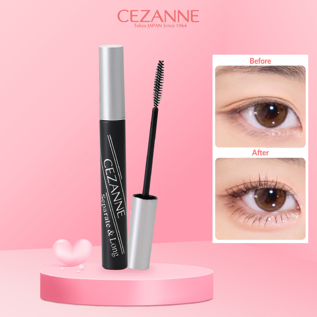 Mascara Cezanne Separate Long Nhật Bản Làm Dài Và Cong Mi 5g