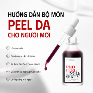 Tinh chất peel da SoNatural Red Peel Serum 35ml