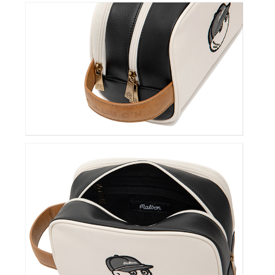 Túi Golf Da Cầm Tay Ngăn Chứa Rộng Đựng Đồ Dùng Cá Nhân, Du Lịch, Bóng Golf - Pouch Bag