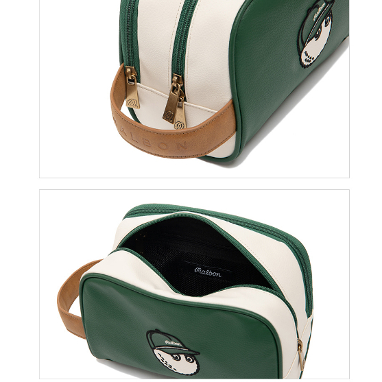 Túi Golf Da Cầm Tay Ngăn Chứa Rộng Đựng Đồ Dùng Cá Nhân, Du Lịch, Bóng Golf - Pouch Bag