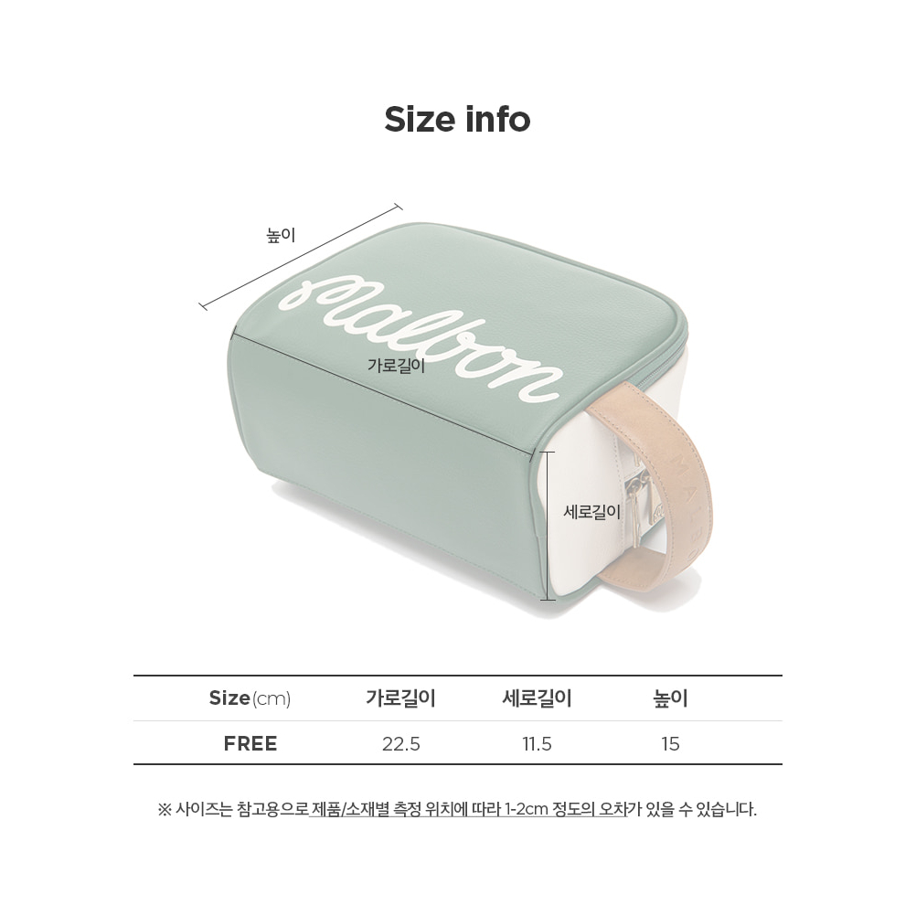 Túi Golf Da Cầm Tay Ngăn Chứa Rộng Đựng Đồ Dùng Cá Nhân, Du Lịch, Bóng Golf - Pouch Bag