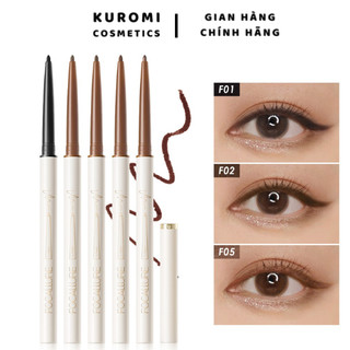 Bút chì gel kẻ mắt Focallure FA-243 1.7mm siêu mảnh chống thấm nước, lâu trôi, màu sắc đa dạng 1G kuromi cosmetic