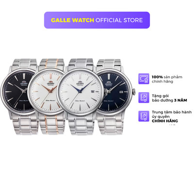 Đồng hồ nam Orient Watch Caballero RA-AC000 máy lộ cơ automatic mặt kính cường lực dây thép đeo tay cao cấp chính hãng