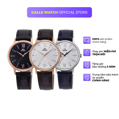 Đồng hồ nữ Orient Watch Classic RA-QC170 máy pin mặt kính cường lực chống xước dây da đeo tay cao cấp chính hãng