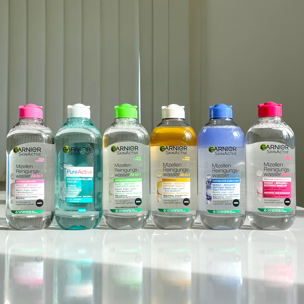 Nước Tẩy Trang Làm Sạch Sâu Dịu Nhẹ Cho Mọi Loại Da - Garnier Micellar Cleansing Water 400ml