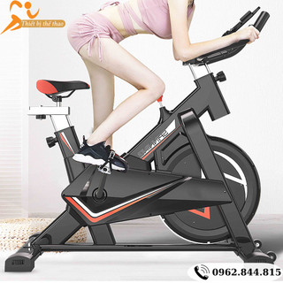Xe Đạp Thể Dục Tại Nhà HP19 Khung Thép Chắc Chắn , Xe Đạp Thể Dục Đo Nhịp Tim Và Thông Số Tập Luyện Bảo Hành 12 Tháng
