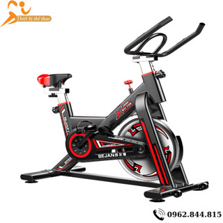 Xe đạp tập thể dục tại nhà hp17, xe đạp thể dục đo nhịp tim và thông số tập luyện bảo hành 12 tháng
