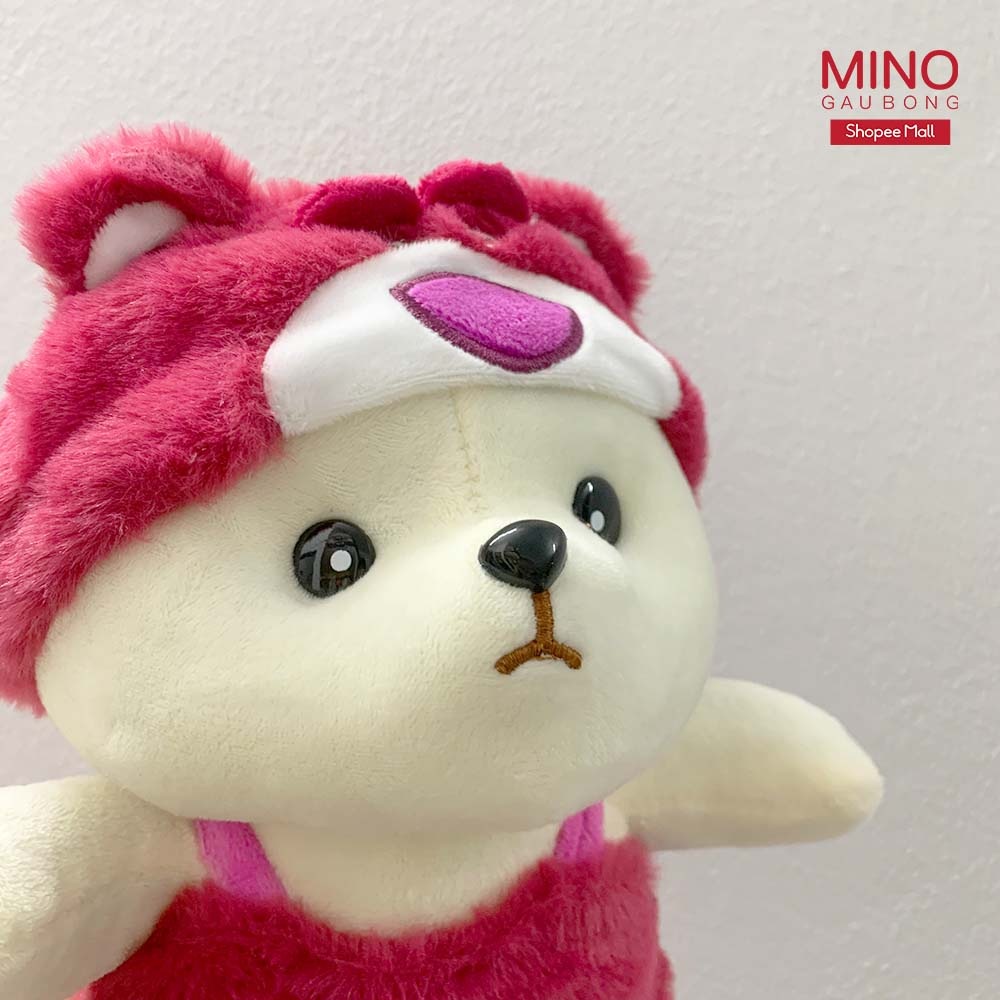 Gấu Bông Lena Cosplay Gấu Dâu Lotso Cute MINO STORE TH218