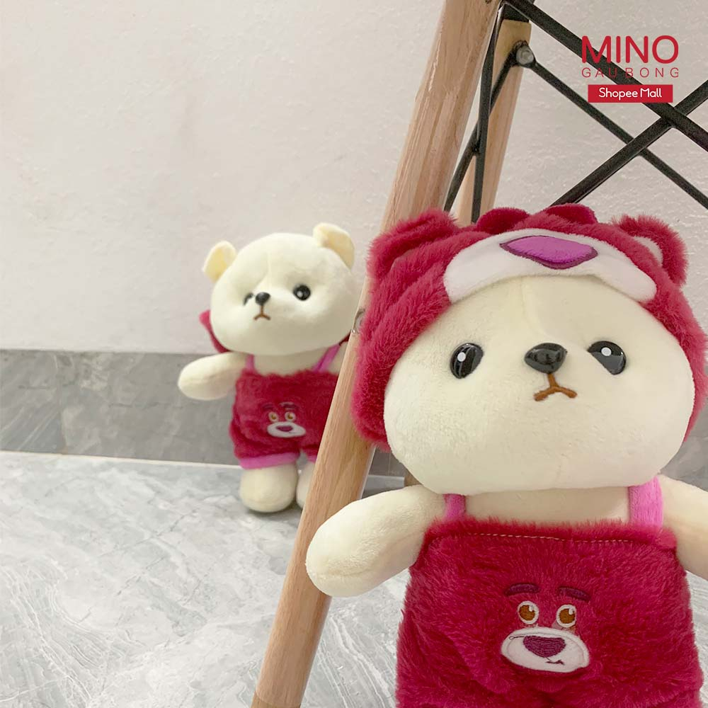 Gấu Bông Lena Cosplay Gấu Dâu Lotso Cute MINO STORE TH218