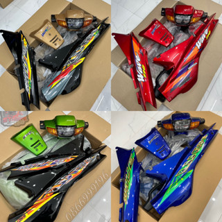 DÀN ÁO - BỘ VỎ NHỰA WAVE THÁI ĐỦ MÀU KÈM TEM  ( KHÔNG KÈM CHÓA ĐÈN PHA LED 2 TẦNG )