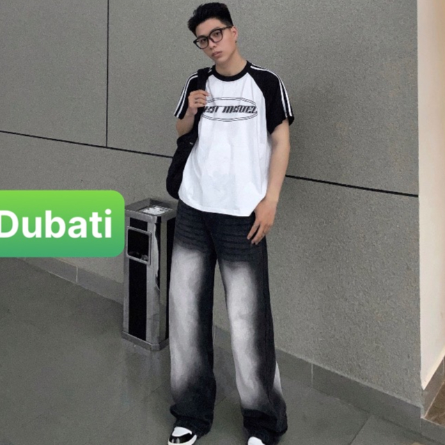 QUẦN JEAN ỐNG RỘNG NAM NỮ UNIEX WASH 3 MÀU HÀNG CAO CẤP HÀN QUỐC PHONG CÁCH HOT HIT - DUBATI