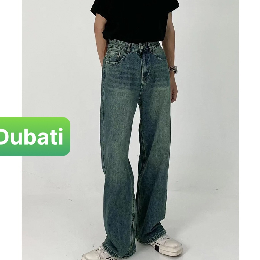 QUẦN JEAN ỐNG RỘNG NAM NỮ UNIEX WASH 3 MÀU HÀNG CAO CẤP HÀN QUỐC PHONG CÁCH HOT HIT - DUBATI