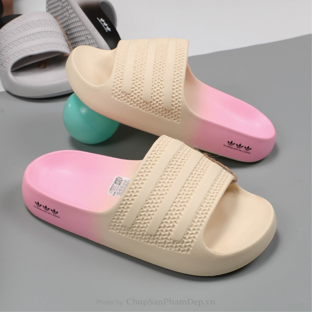 Dép Adidas Adilette AYoon, Dép Quai Ngang Nam Nữ Ayoon slide Hàng Cao Su Mềm Êm Chân Cao Cấp