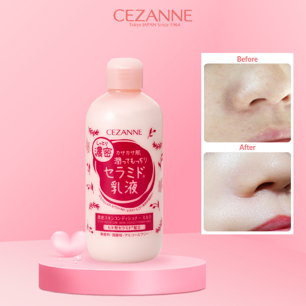 Sữa dưỡng ẩm Cezanne Deep Moisture Skin Conditioner Milk Nhật Bản 280ml