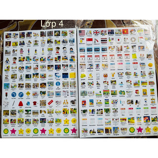 Sticker từ vựng tiếng anh