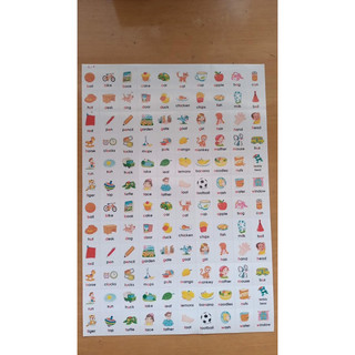 Sticker từ vựng tiếng anh (từ lớp 1-lớp 5)