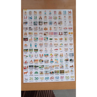 Sticker từ vựng tiếng anh (từ lớp 1-lớp 5)