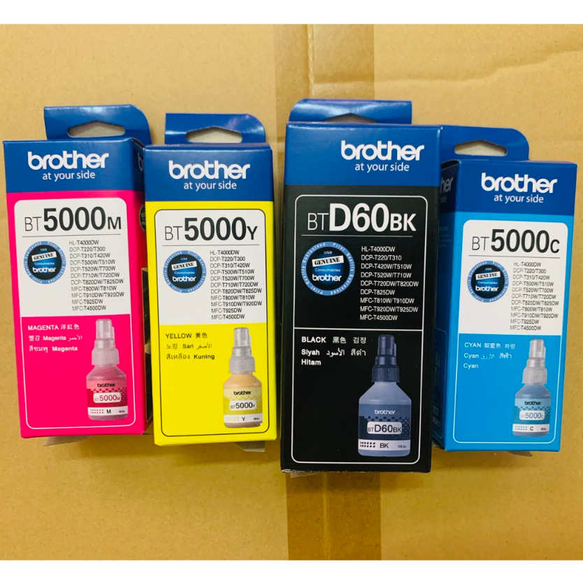 Mực in Brother DCP-T300/T310/T700W/T710/MFC-T800W/T810W.v.v.chính hãng