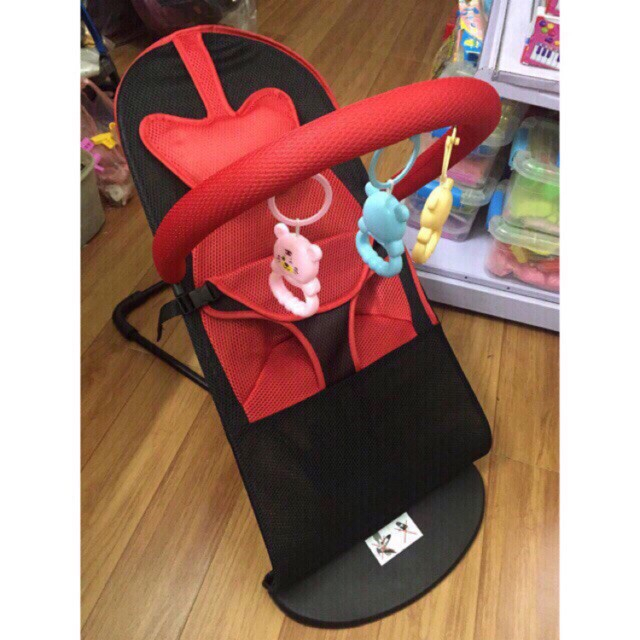 Ghế rung cho bé yêu có bảo hiểm, đồ chơi, mái che BC-CB07, B