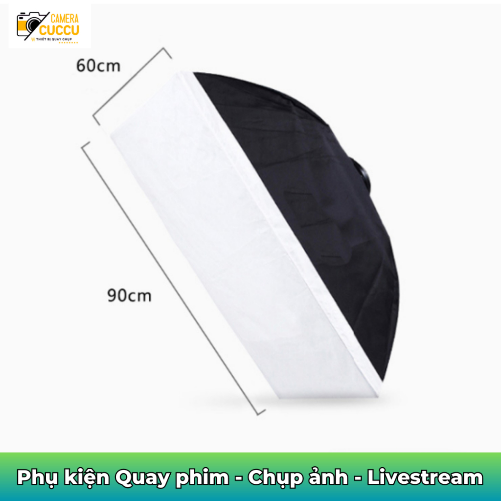 SOFTBOX Ngàm bowens 60x90cm hình chữ nhật