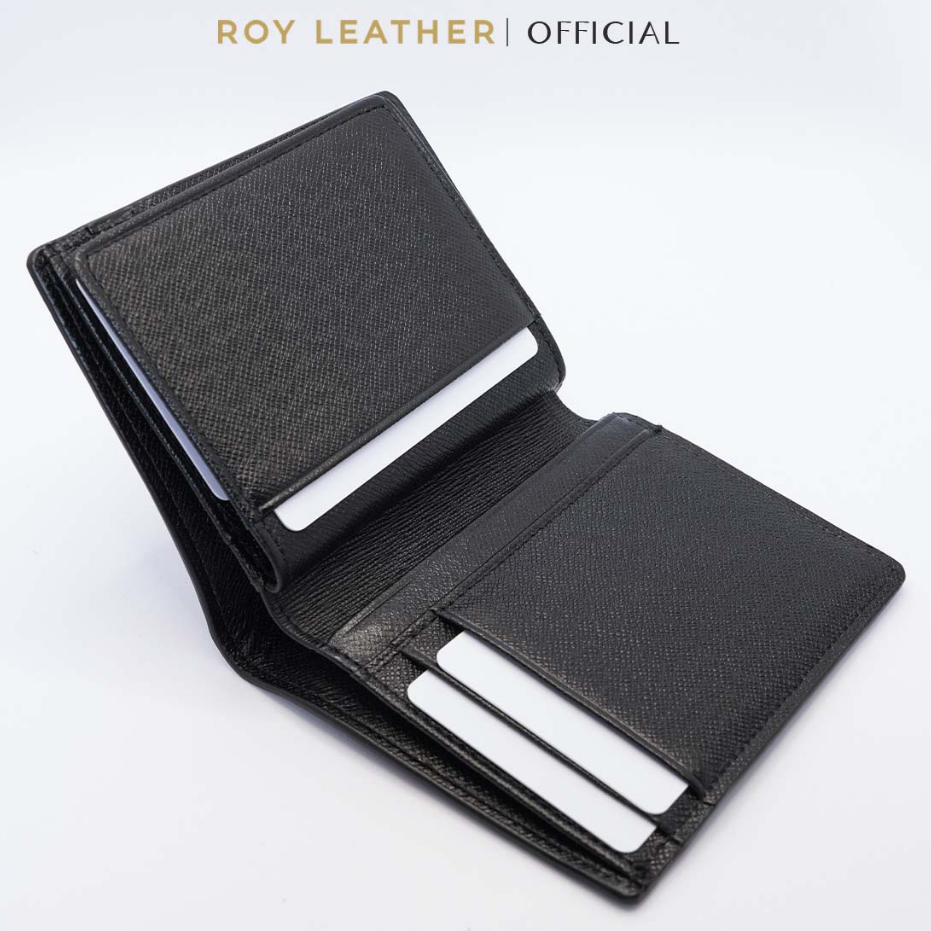 Ví nam da Saffiano cao cấp V102- Roy Leather bảo hành 1 năm