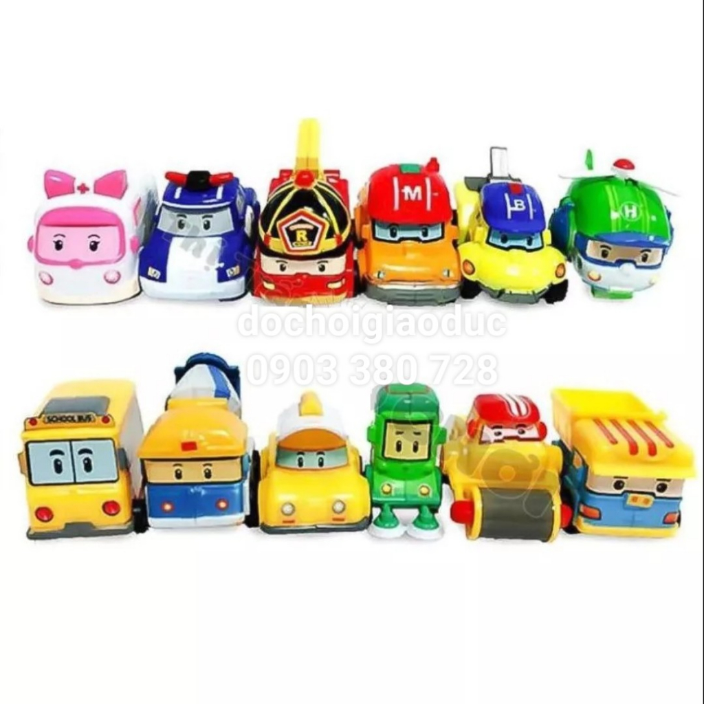 Xe cứu hộ Poli chạy trớn là các xe mô hình Robocar Poli trong bộ phim hoạt hình Poli & những người bạn