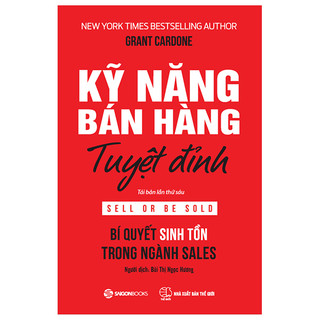 Sách - kỹ năng bán hàng tuyệt đỉnh