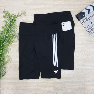 Quần Ngố Tập Gym Nữ - Quần Legging Lửng