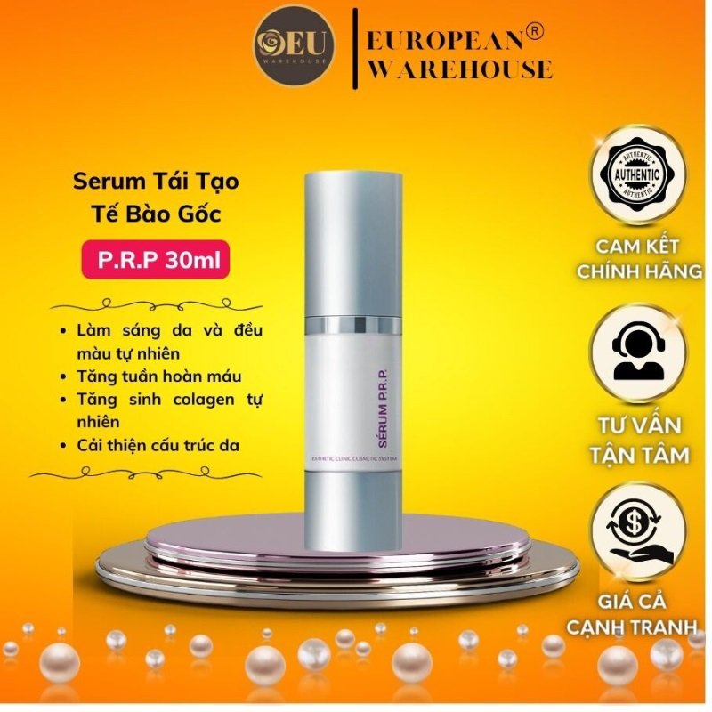 Serum P.R.P SkinClinic Tế Bào Gốc Trẻ Hoá Da 30ml