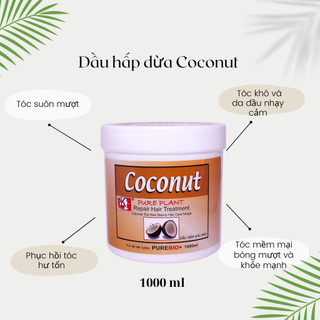 Dầu hấp dừa Coconut 1000ml việt nam