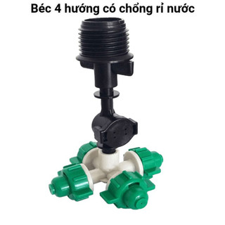 Béc tưới lan 4 hướng, béc tưới lan, béc tưới nấm, béc tưới rau mầm và làm mát cho nhà màng