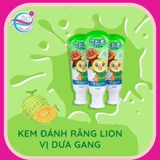Kem đánh răng trẻ em Nhật Lion