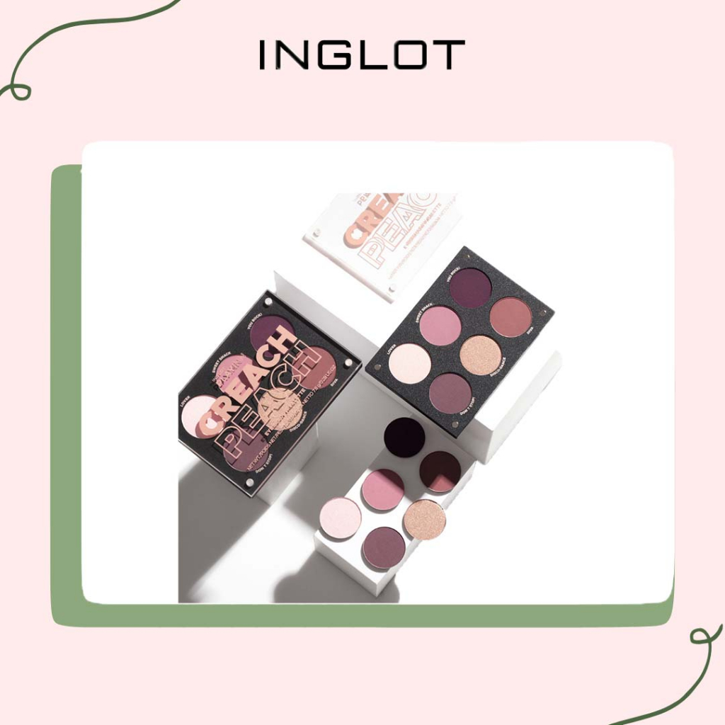 Bảng màu mắt độc đáo, sáng tạo độc đáo Creach Peach Play Inn Inglot