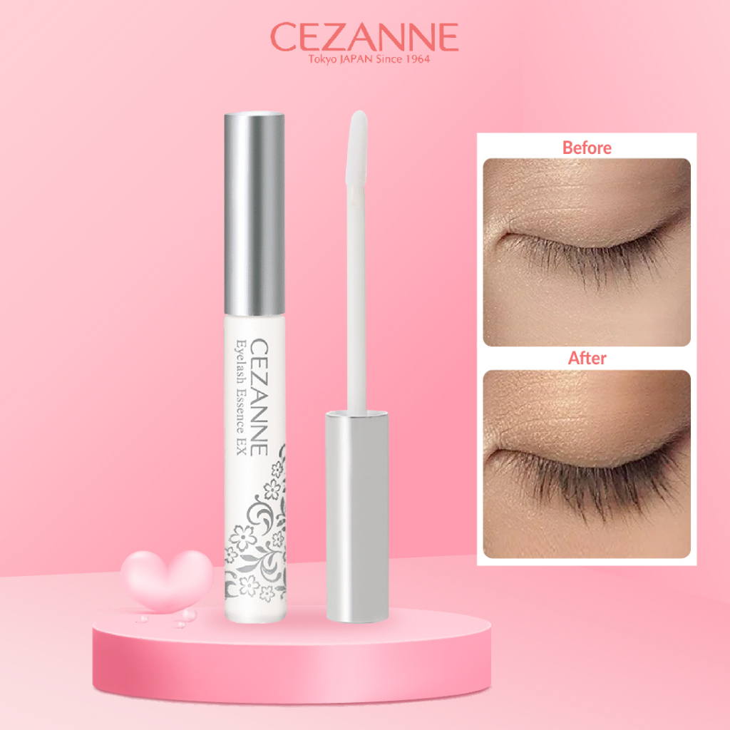 Mascara dưỡng mi Cezanne Eyelash Essence EX Nhật Bản giúp mi chắc khỏe dày và dài tự nhiên 5.4g