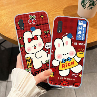 Ốp lưng vsmart Star 3 / vsmart Star 4 in hình thỏ dâu cute
