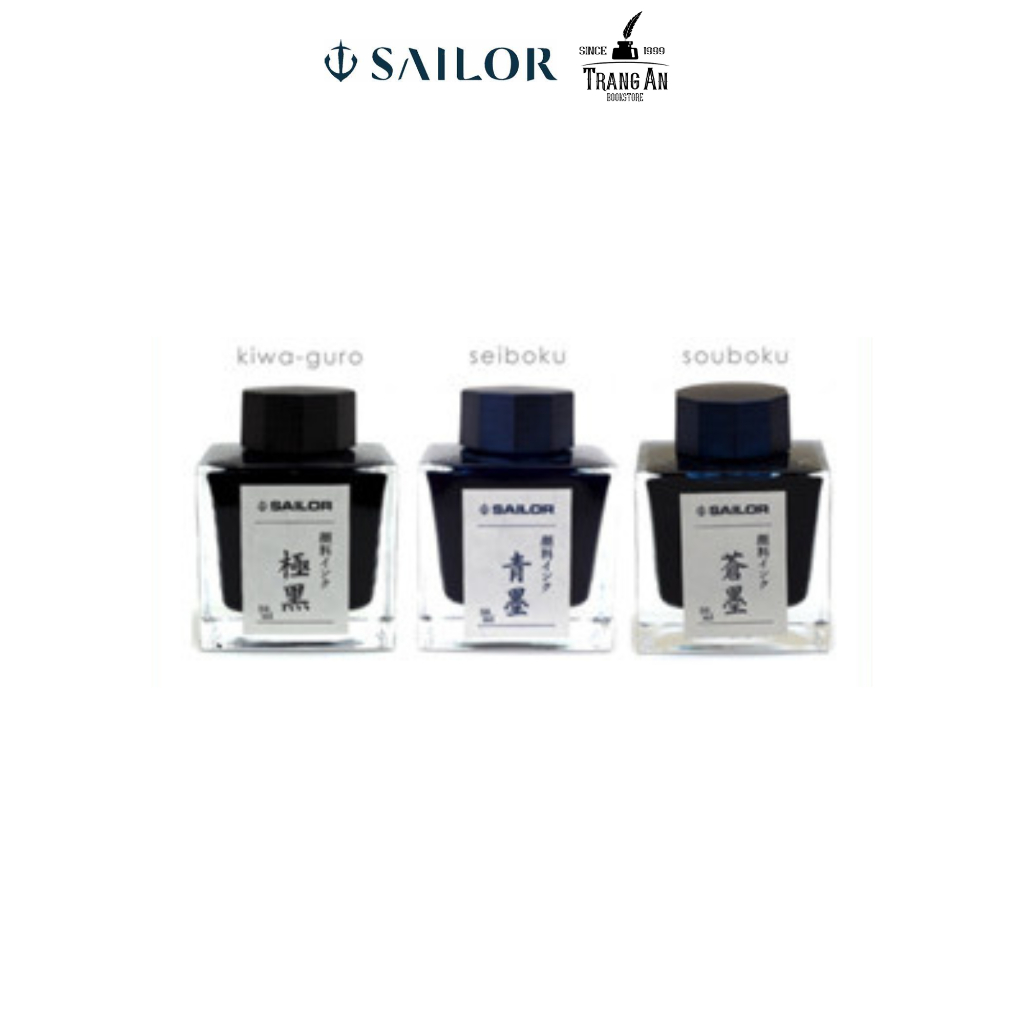 Mực bút máy Sailor 50ml 13-2002 (SEIBOKU, SOUBOKU, KIWAGURO)