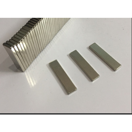 Nam châm viên đất hiếm 40x10x5mm, 40x10x3mm, 40x10x2mm