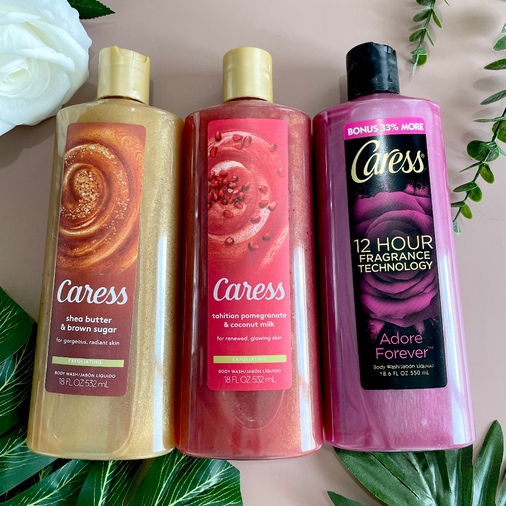 Sữa Tắm Caress Lưu Hương Nước Hoa Giúp Làm Mịn Làn Da Với Hương Thơm Dễ Chịu 532ml