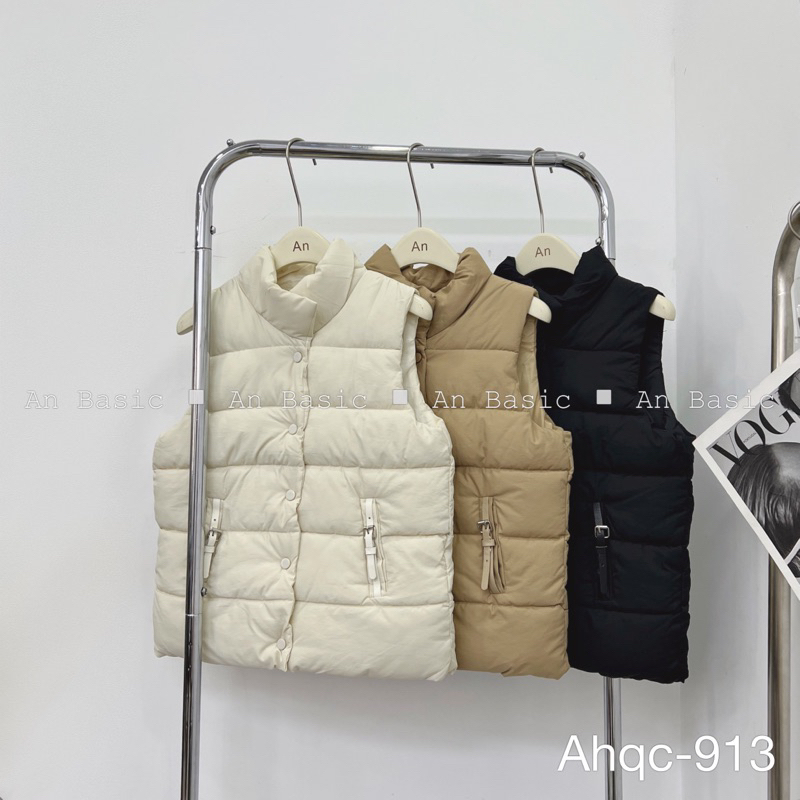 _Áo Gile Nhung Tăm Hàng QC