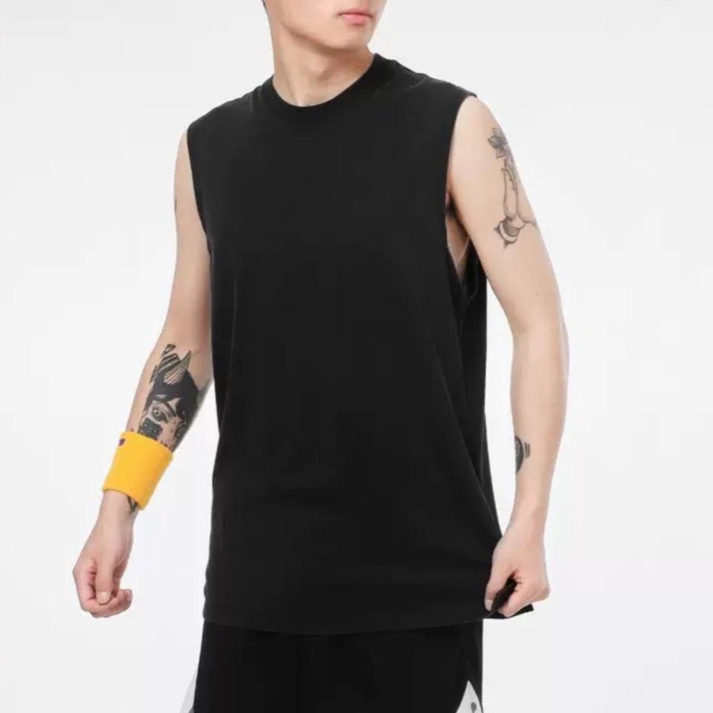 Áo Tank Top Nam Ba Lỗ Sát Nách Vải Thun Lạnh Coolmax Siêu Mát AVENTINO B1