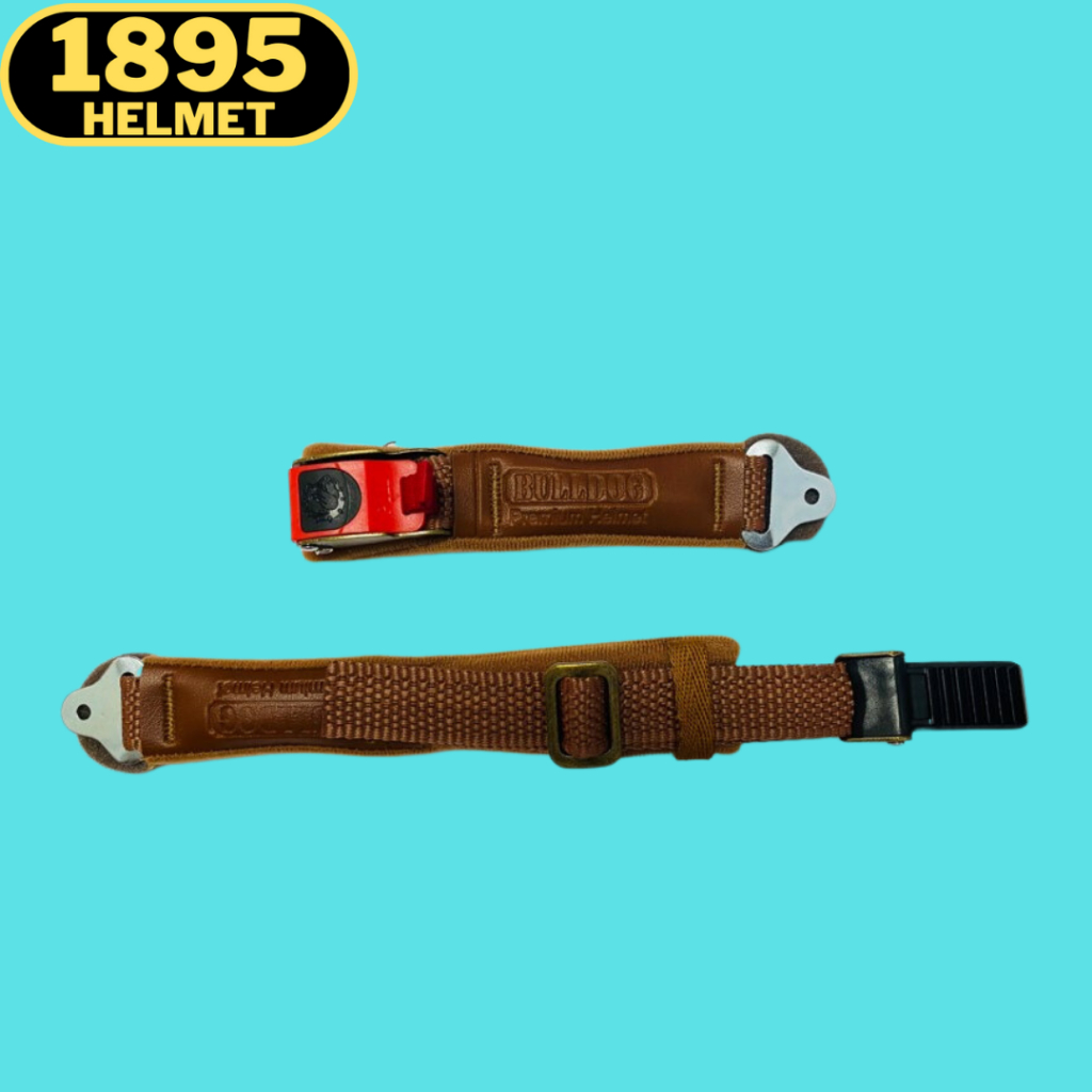 Phụ kiện sữa chữa dây quai mũ 3/4 BULLDOG Pom,4U,HELI (không bao gồm mũ)- 1895 HELMET - Mũ bảo hiểm & Dầu nhớt vũng tàu