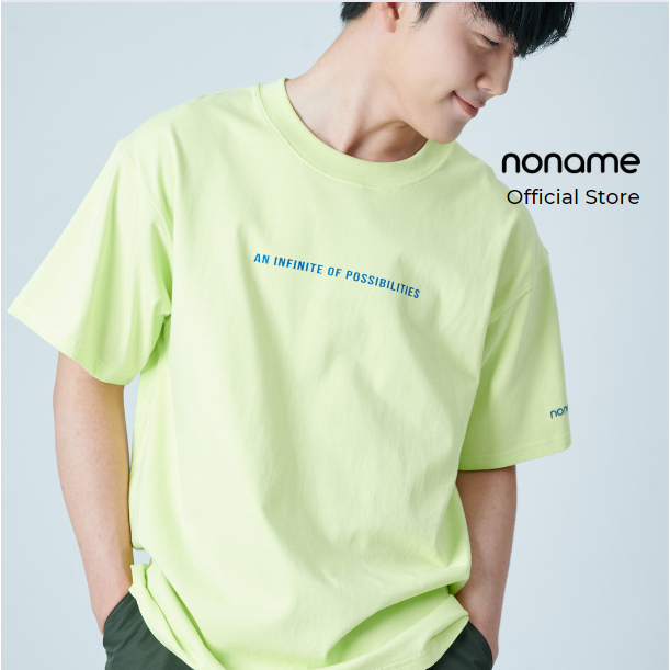Áo Thun Unisex Oversize noname Explore the Galaxy /Light Yellow_NNRAD6001D310