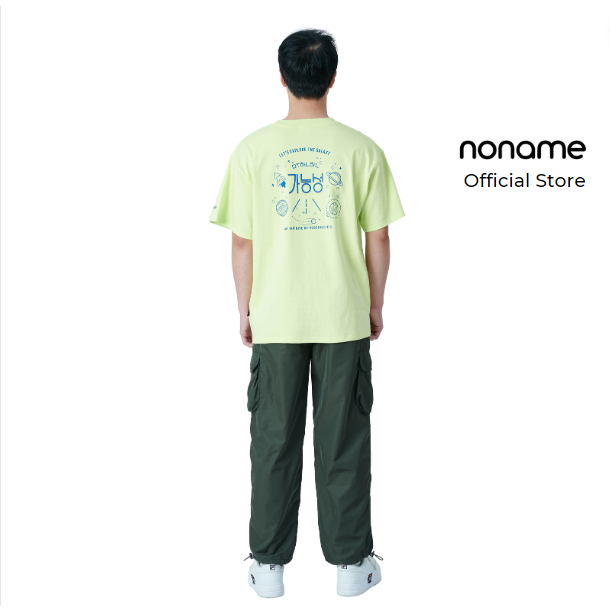 Áo Thun Unisex Oversize noname Explore the Galaxy /Light Yellow_NNRAD6001D310