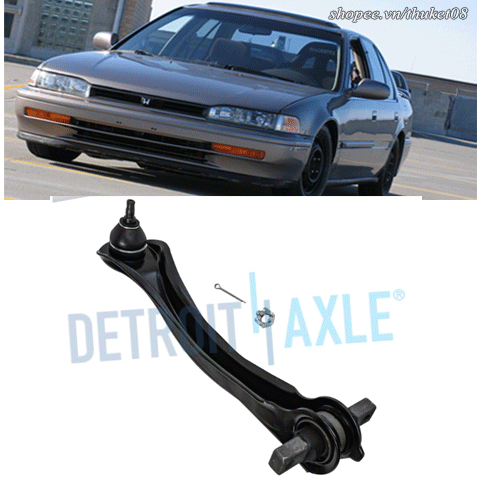 Accord 90-93 Bộ rô tuyn bánh sau Honda mắt hí Rotuyn trụ Trên đời 1991 92 thế hệ 4 Cao su rotin Càng chữ A xe hơi ô tô